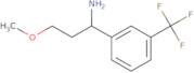 3-Methoxy-1-[3-(trifluoromethyl)phenyl]propan-1-amine