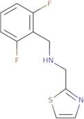 [(2,6-Difluorophenyl)methyl][(1,3-thiazol-2-yl)methyl]amine