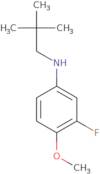 N-(2,2-Dimethylpropyl)-3-fluoro-4-methoxyaniline