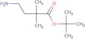 tert-Butyl 4-amino-2,2-dimethylbutanoate