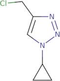 4-(Chloromethyl)-1-cyclopropyl-1H-1,2,3-triazole