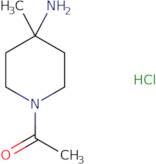 1-(4-Amino-4-methylpiperidin-1-yl)ethan-1-one hydrochloride