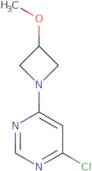 4-Chloro-6-(3-methoxyazetidin-1-yl)pyrimidine