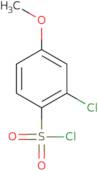 2-Chloro-4-methoxybenzene-1-sulfonyl chloride