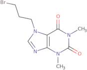 7-(3-bromopropyl)-1,3-dimethyl-2,3,6,7-tetrahydro-1H-purine-2,6-dione