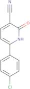 6-(4-Chlorophenyl)-2-oxo-1,2-dihydropyridine-3-carbonitrile