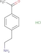 1-[4-(2-Aminoethyl)phenyl]ethan-1-one hydrochloride