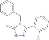 4-Benzyl-5-(2-chlorophenyl)-4H-1,2,4-triazole-3-thiol