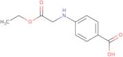 4-[(2-Ethoxy-2-oxoethyl)amino]benzoic acid