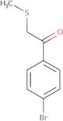 1-(4-Bromophenyl)-2-(methylsulfanyl)ethan-1-one