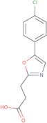 3-[5-(4-Chloro-phenyl)-oxazol-2-yl]-propionic acid
