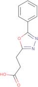 3-(5-Phenyl-1,3,4-oxadiazol-2-yl)propanoic acid