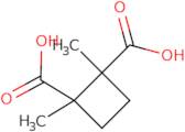 rac-(1R,2R)-1,2-Dimethylcyclobutane-1,2-dicarboxylic acid