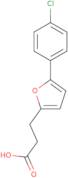 3-[5-(4-Chloro-phenyl)-furan-2-yl]-propionic acid