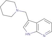 1-({1H-Pyrrolo[2,3-b]pyridin-3-yl}methyl)piperidine