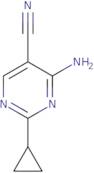 4-Amino-2-cyclopropylpyrimidine-5-carbonitrile