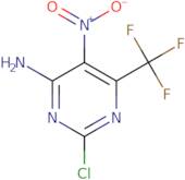 2-Chloro-5-nitro-6-(trifluoromethyl)pyrimidin-4-amine