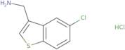 (5-Chlorobenzo[b]thiophen-3-yl)methanamine hydrochloride