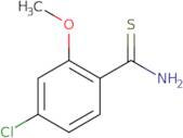 4-Chloro-2-methoxybenzene-1-carbothioamide