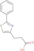 3-(2-Phenyl-1,3-thiazol-4-yl)propanoic acid