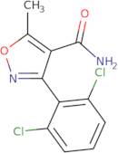 3-(2,6-Dichlorophenyl)-5-methylisoxazole-4-carboxamide