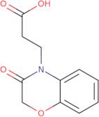 3-(3-Oxo-3,4-dihydro-2H-1,4-benzoxazin-4-yl)propanoic acid