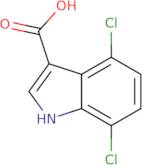 4,7-Dichloroindole-3-carboxylic acid