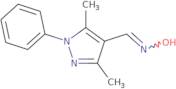 N-[(3,5-Dimethyl-1-phenyl-1H-pyrazol-4-yl)methylidene]hydroxylamine