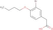 3-Bromo-4-butoxyphenylacetic acid