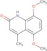 5,8-Dimethoxy-4-methylquinolin-2(1H)-one