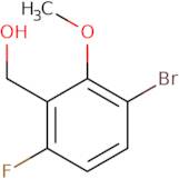 3-Bromo-6-fluoro-2-methoxybenzenemethanol