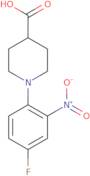 1-(4-Fluoro-2-nitrophenyl)piperidine-4-carboxylic acid