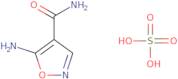 5-Aminoisoxazole-4-carboxamide hydrogensulfate