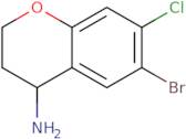 6-Bromo-7-chlorochroman-4-amine