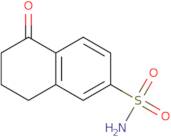 5-Oxo-5,6,7,8-tetrahydronaphthalene-2-sulfonamide