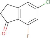 5-Chloro-7-fluoro-2,3-dihydro-1H-inden-1-one