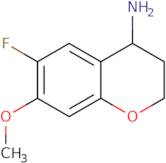 6-Fluoro-7-methoxychroman-4-amine