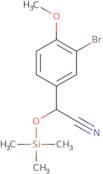 2-(3-Bromo-4-methoxyphenyl)-2-[(trimethylsilyl)oxy]acetonitrile