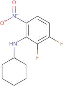 N-Cyclohexyl-2,3-difluoro-6-nitroaniline