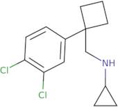 N-{[1-(3,4-Dichlorophenyl)cyclobutyl]methyl}cyclopropanamine