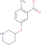 3-(4-Methyl-3-nitrophenoxy)piperidine