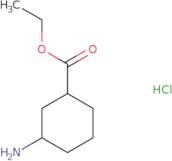 Ethyl (1R,3S)-3-aminocyclohexane-1-carboxylate hydrochloride