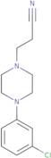 3-[4-(3-Chlorophenyl)piperazin-1-yl]propanenitrile