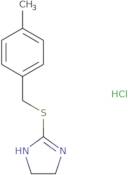 2-{[(4-Methylphenyl)methyl]sulfanyl}-4,5-dihydro-1H-imidazole hydrochloride