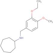 N-(3-Ethoxy-4-methoxybenzyl)cycloheptanamine