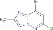 8-Bromo-6-chloro-2-methylimidazo[1,2-b]pyridazine