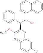 2-(6-bromo-2-methoxyquinolin-3-yl)-1-(naphthalen-1-yl)-2-phenylethanol