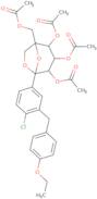 Ertugliflozin tetraacetate