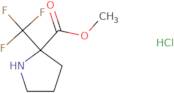 (S)-Methyl 2-(trifluoromethyl)pyrrolidine-2-carboxylate hydrochloride