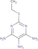 2-(Ethylthio)pyrimidine-4,5,6-triamine